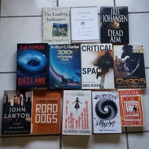 Vintage hard/paperback collection, various authors